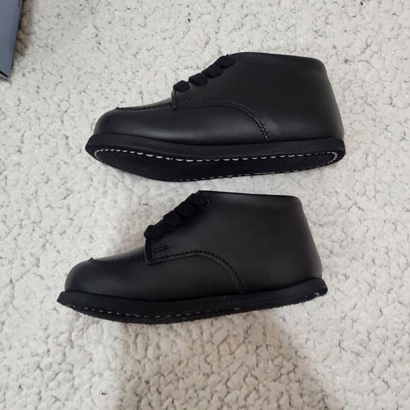 NEW Josmo Baby Beginner Unisex Leather Ankle Boots First Walking Shoes SZ 5 - Picture 4 of 8